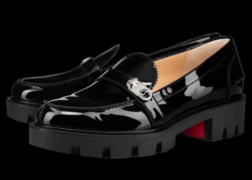 Christian Louboutin Lock Woody Black (Women's)