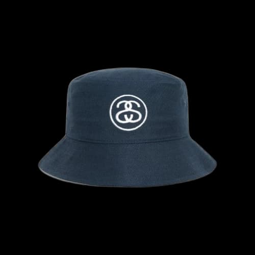 Stussy SS Link Deep Bucket Hat 'Navy'