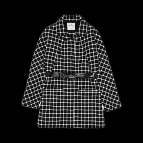 Courrèges Heritage Coat 'Black/White'