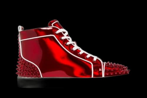 Christian Louboutin Lou Spikes 2 High 'Red'