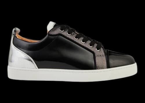 Christian Louboutin Louis Junior Orato Flat Black