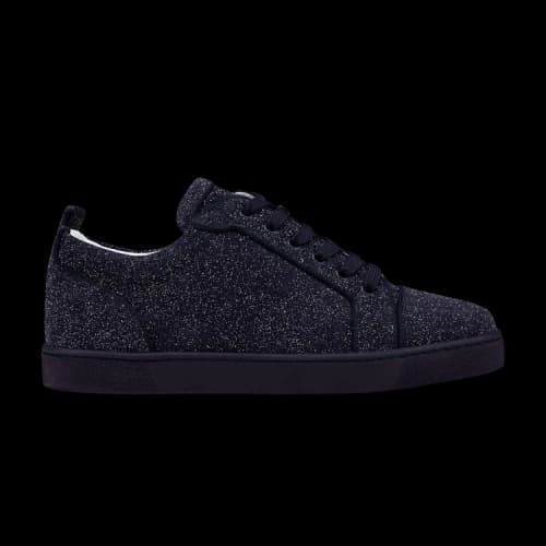 Christian Louboutin Louis Junior Orlato Flat 'Ink Glitter'