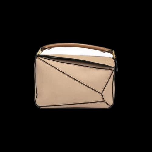 Loewe Puzzle Small Bag 'Sand/Mink'