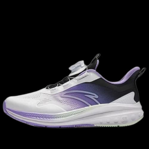 (GS) ANTA Running Series Sneakers 'White Purple Black'