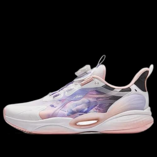 (GS) ANTA Running Series Sneakers 'White Pink Purple'