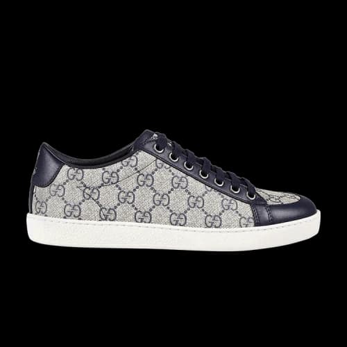 Gucci GG Supreme Low 'Beige Blue'