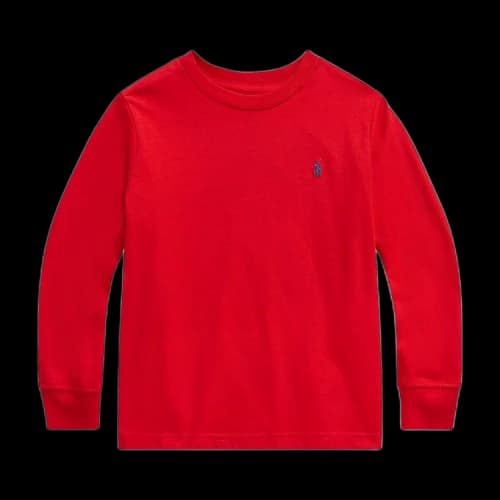 Polo Ralph Lauren Kids Core Replen Long-Sleeve T-Shirt 'Red'