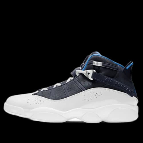 Air Jordan 6 Rings Obsidian 'White Blue'