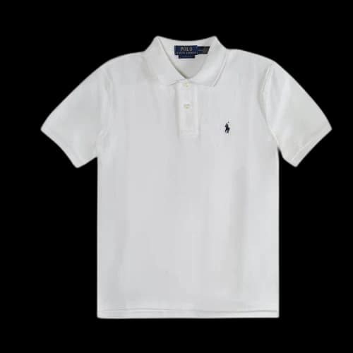 Polo Ralph Lauren Kids Short-Sleeve Basic Mesh Polo 'White'