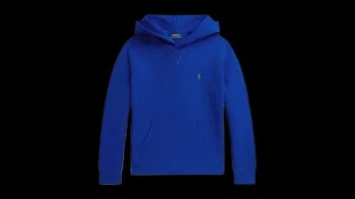 Polo Ralph Lauren Kids Solid Fleece Hoodie New Sapphire