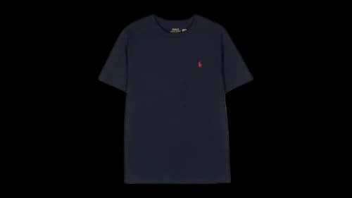 Polo Ralph Lauren Short Sleeve Cotton Jersey Crewneck T-shirt Cruise Navy