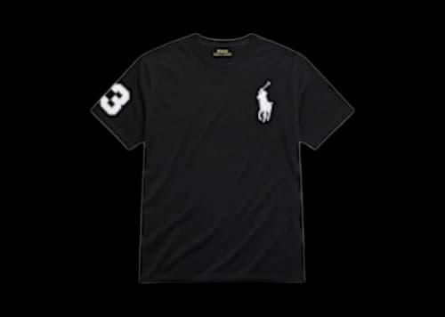 Polo Ralph Lauren Short-Sleeve Big Pony Kids T-shirt Black