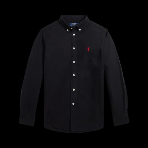 Polo Ralph Lauren Long-Sleeve Oxford Sport Shirt 'Black'