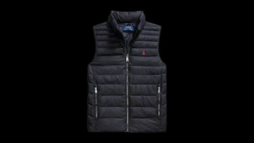 Polo Ralph Lauren Boys Sleeveless Colden Outerwear Vest Polo Black
