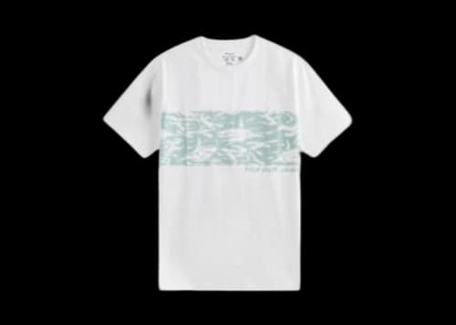 Polo Ralph Lauren Short-Sleeve Shark Print Kids T-shirt White