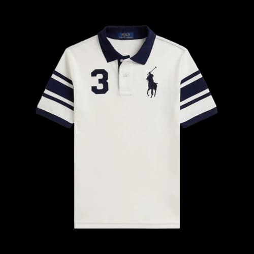 Polo Ralph Lauren Mesh Knit Big Pony Collared Polo Shirt 'Nevis'