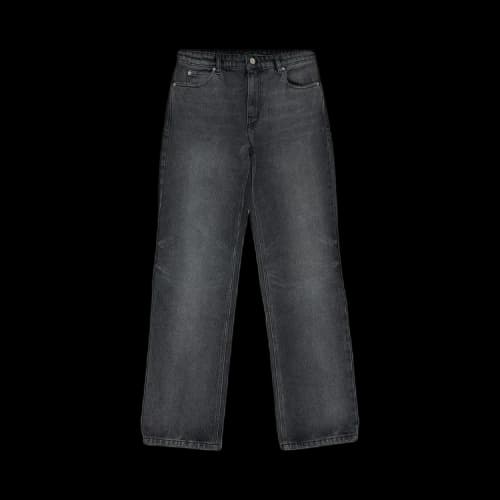 Courrèges Relaxed Denim Straight Pants 'Stonewashed Grey'