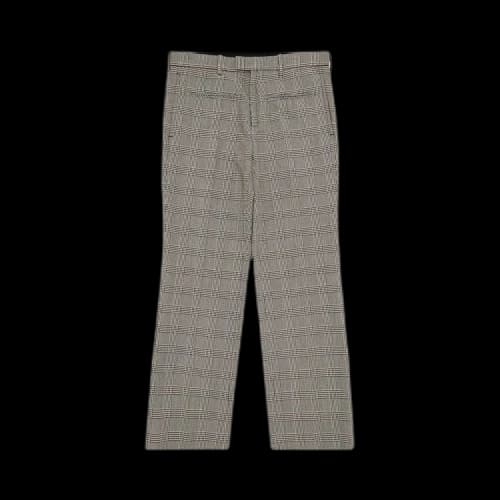 Courrèges Heritage Prince Of Wales Pants 'Sand/Mud Brown'