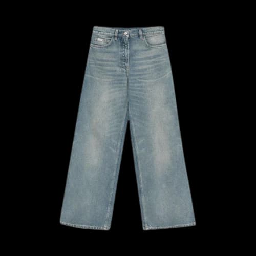 Courrèges Hammer Denim Baggy Pants 'Vintage Medium Blue'