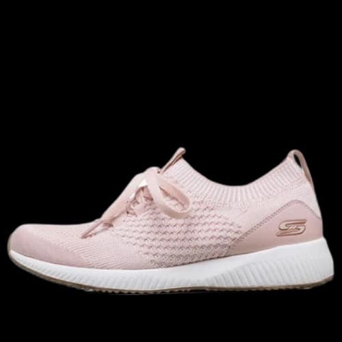 Skechers Bobs Squad Sneakers Pink/White (Women's)