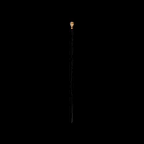 Alexander McQueen Dandy Skull Cane 'Black/Gold'