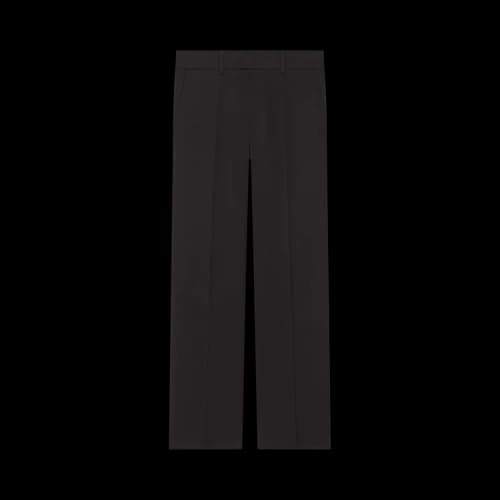 Courrèges Wool Tailored Pants 'Black'