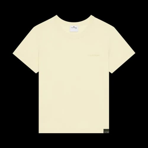 Courrèges Embroidered T-Shirt 'Limoncello'