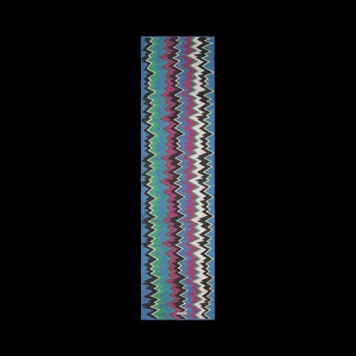 Ferragamo Zigzag Print Scarf 'Multicolor'