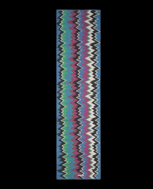Ferragamo Zigzag Print Scarf Multi