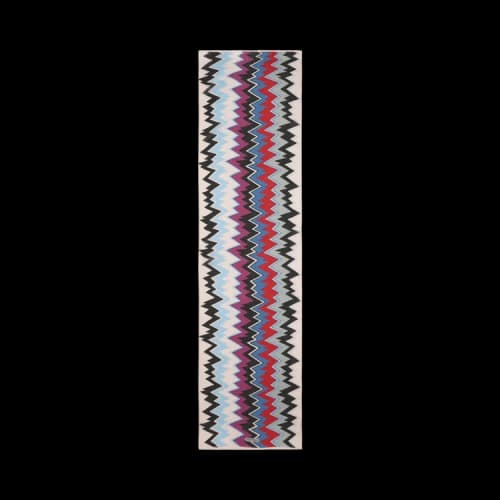 Ferragamo Zigzag Print Scarf 'Multicolor'