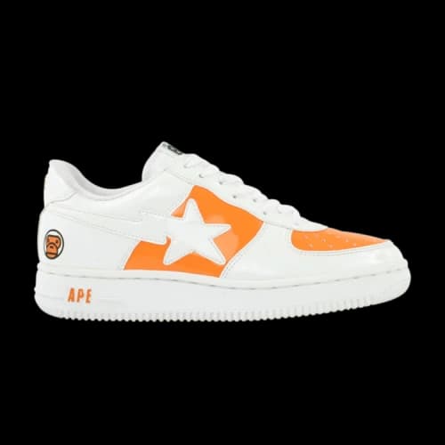 Bapesta FS-001 Low 'Baby Milo - White Pink Orange'