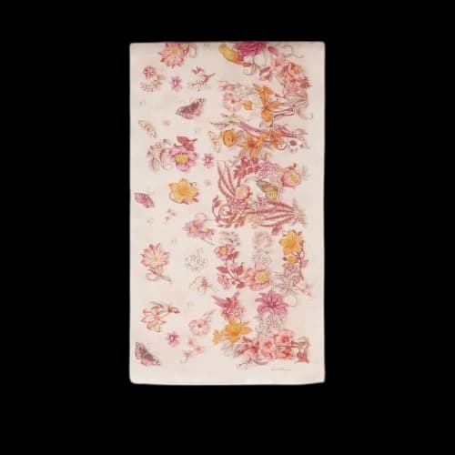 Ferragamo Sr Fiorellet Scarf Pink