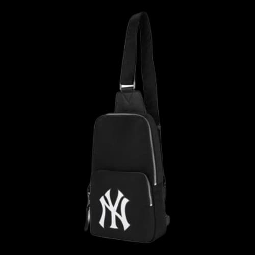 MLB NY New York Yankees Printing Large Logo Sports fanny pack Black