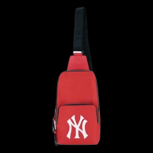 MLB NY New York Yankees Printing Large Logo Sports fanny pack Red