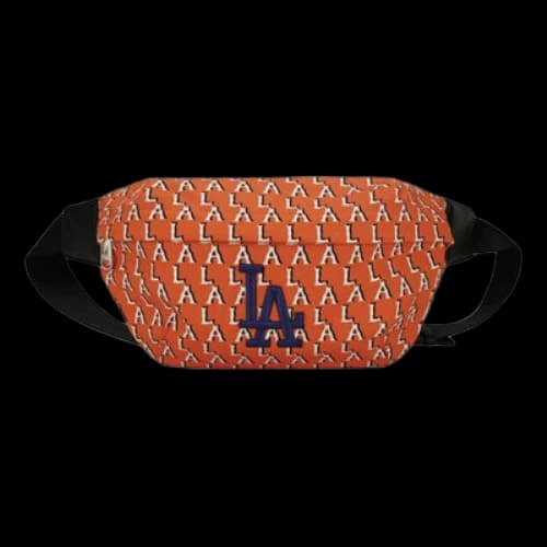 MLB Monogram Series LA Los Angeles Dodgers fanny pack Orange