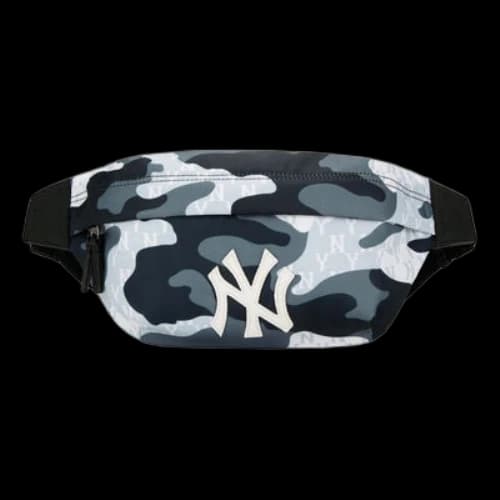 MLB Monogram Series NY New York Yankees Camouflage fanny pack Blue Gray