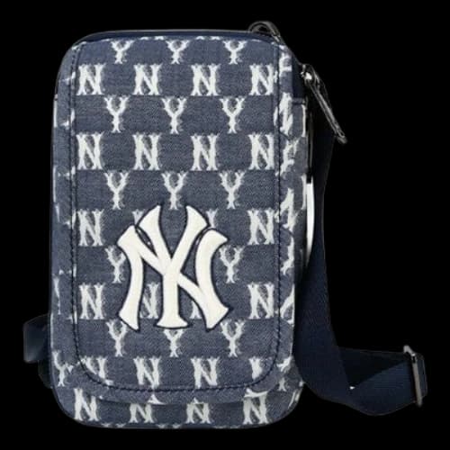MLB Monogram NY New York Yankees Crossbody Bag Blue