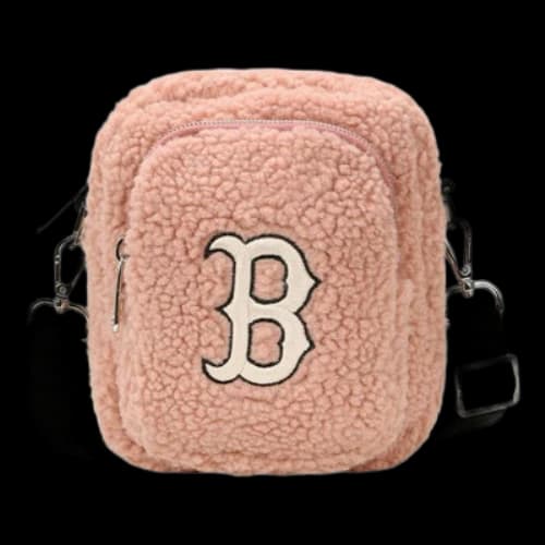 MLB Boston Red Sox Messenger Bag Mini Pink