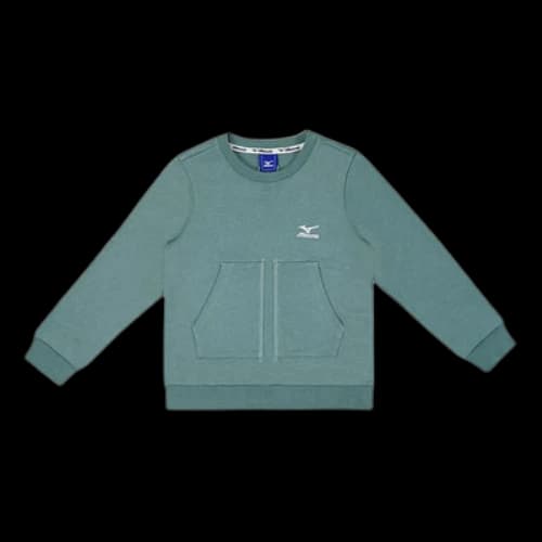 (GS) Mizuno Logo Classic Sweater 'Teal'