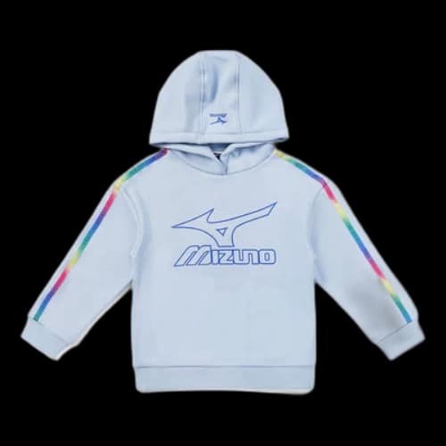 (GS) Mizuno Graphic Casual Hoodie 'Blue'