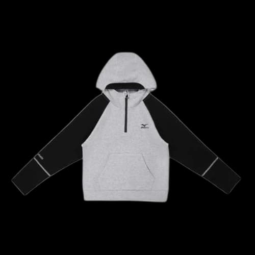 (GS) Mizuno Casual Hoodie 'Grey'