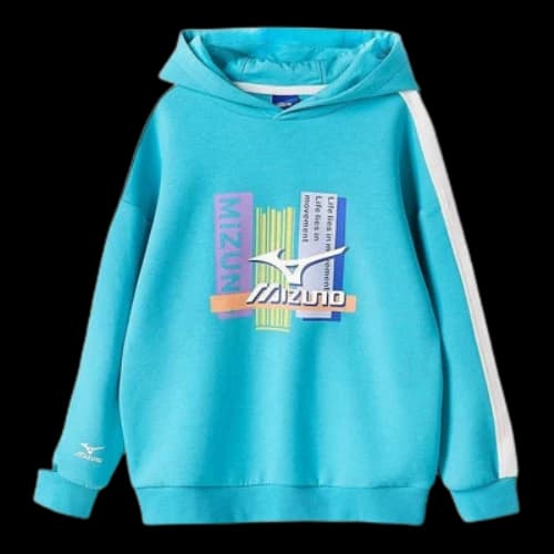 (GS) Mizuno Sportwear Hoodie 'Blue'