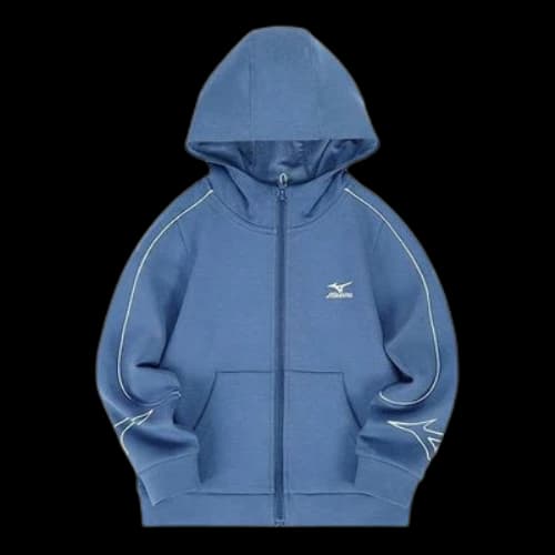 (GS) Mizuno Logo Casual Jacket 'Blue'