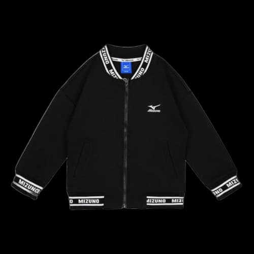 (GS) Mizuno Casual Knit Jacket 'Black'