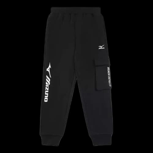(GS) Mizuno Casual Cargo Pants 'Black'