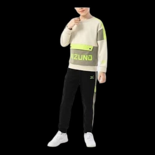 (GS) Mizuno Casual Sportswear Suit 'Beige'