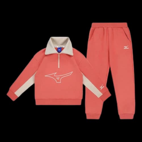 (GS) Mizuno Casual Sportswear Suit 'Pink'
