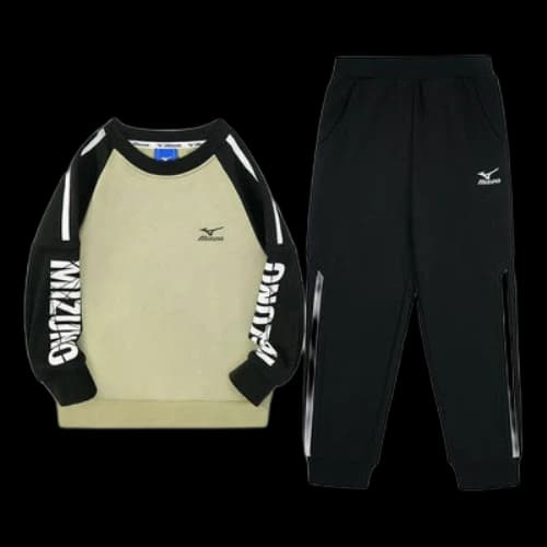 (GS) Mizuno Graphic Sweater Suit 'Olivegreen'