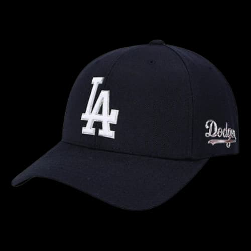 MLB Embroidered Logo Navy Blue Cap