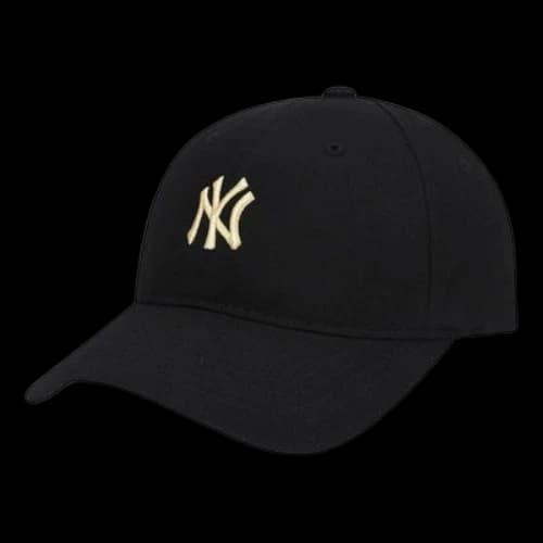 MLB Macarons Embroidery Logo Baseball Cap Black
